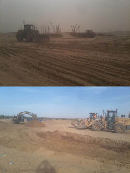 陜煤天工公司土建十七部厲兵秣馬積極備戰新工程