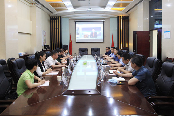 陜西中科博億電子科技有限公司蒞臨陜煤建設交流座談