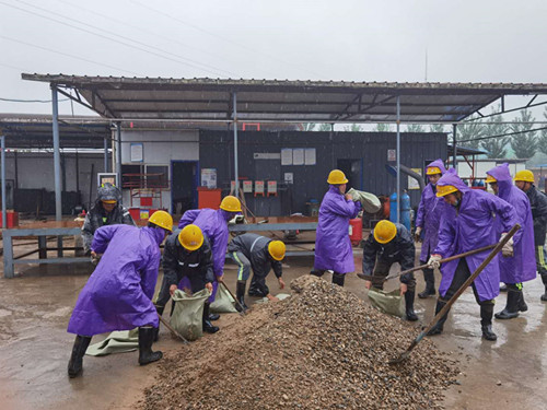 陜煤建設機電安裝公司彬長項目部：“三防實戰演練”夯實安全管理