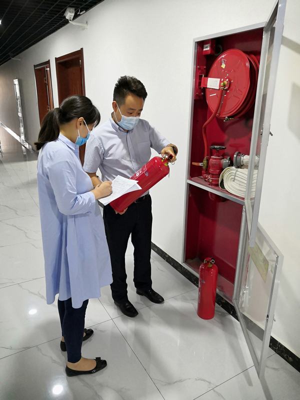 陜煤建設物資公司開展安全隱患大排查