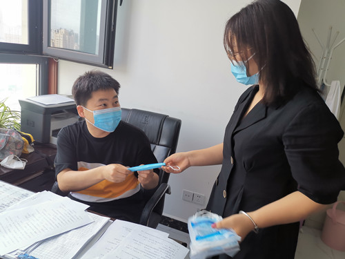 物資公司做好常態化疫情防控工作“三到位”