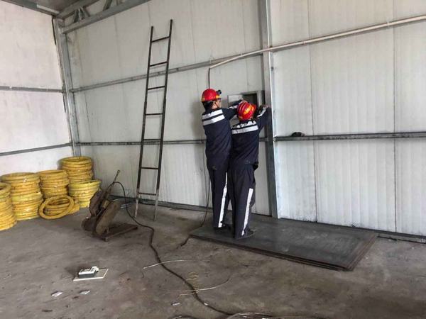 陜煤建設洗選煤運營公司檸條塔運營項目部庫區換新顏