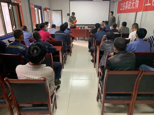 陜煤建設韓城分公司安裝三項目部“雙向聯動”筑牢安全生產防線