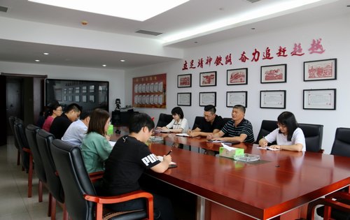 陜煤建設路橋分公司對標陜西靖神鐵路公司財務工作