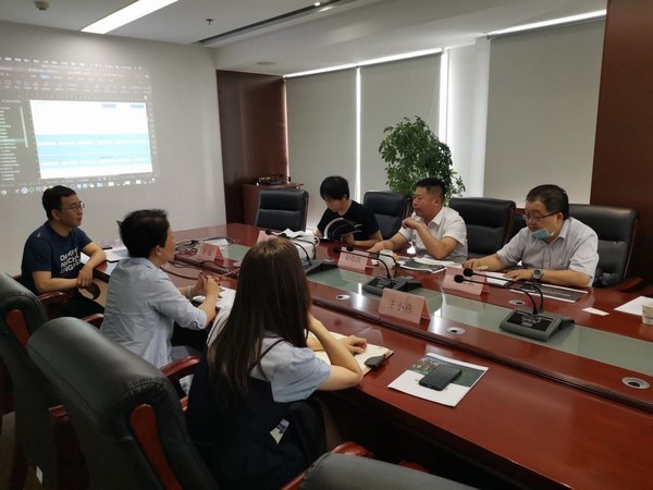 趙敬凱赴陜西金合科技公司考察對標智慧工地建設