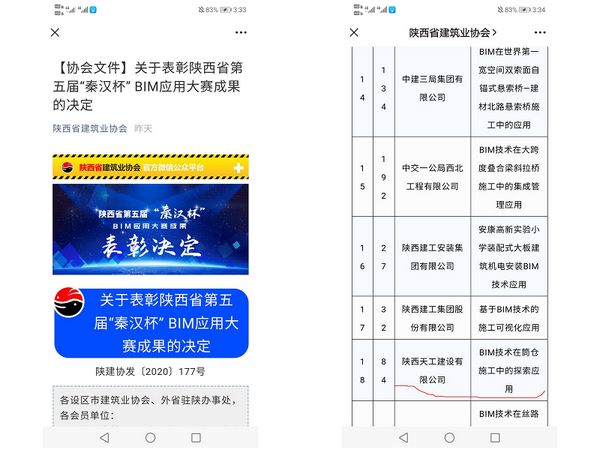 陜煤建設天工公司：BIM中心繼續榮耀