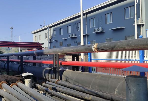 陜煤建設洗選煤運營公司安裝第二項目部孟村室外綜合管網工程火熱施工中