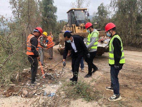 咸陽公司：攜手創衛，以實際行動踐行國企擔當