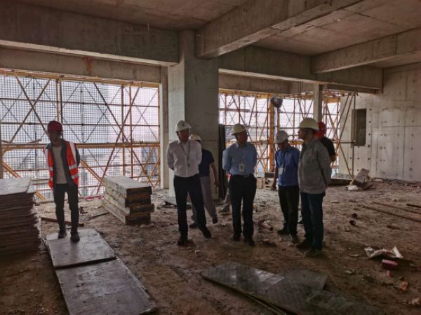 陜西煤業化工技術研究院副院長宗益濱一行深入陜煤研究院項目檢查指導工作