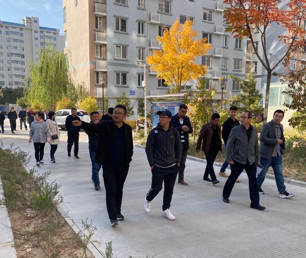 陜煤建設榆林公司施工的西安鐵路榆林職工住宅小區三供一業維修改造項目工程順利通過竣工驗收