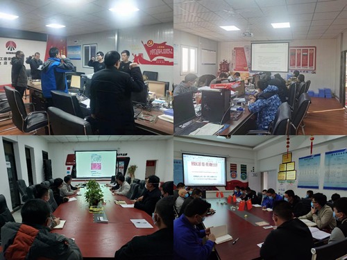 陜煤建設路橋分公司基層項目冬歇培訓學習忙