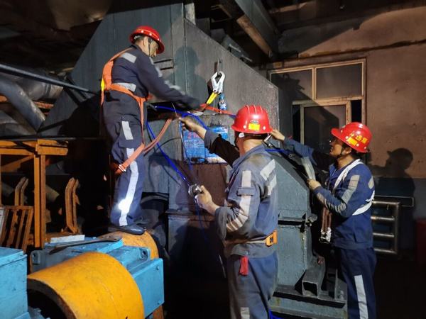 陜煤建設洗選煤運營公司安裝第三項目部：遍地開花鬧 沖天干勁傳