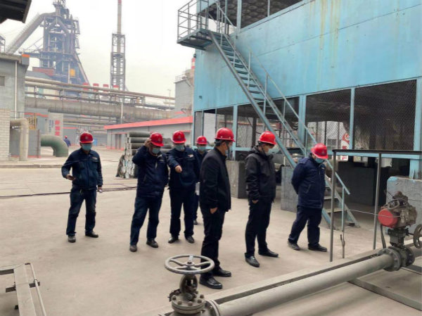 陜煤建設漢中分公司承建的龍鋼公司三項工程一次性順利通過竣工驗收