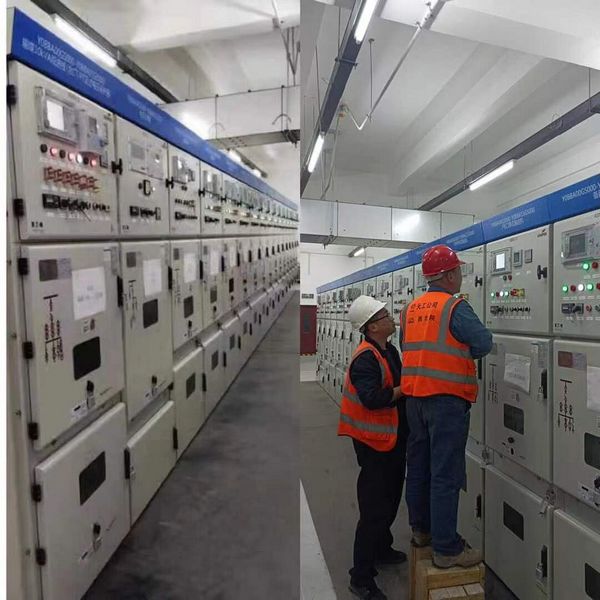 陜煤建設天工公司土建十七部承建的輸煤綜合樓一次性送電成功