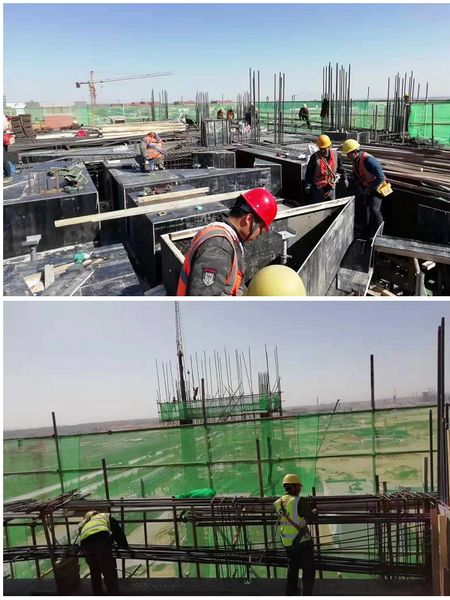 陜煤建設天工公司土建十七部掀起大干“紅五月”熱潮