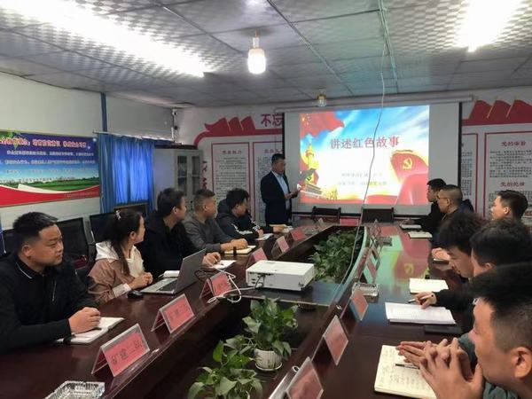 陜煤建設(shè)礦建二公司小保當?shù)谌椖坎拷M織開展“講述紅色故事”專題宣講活動