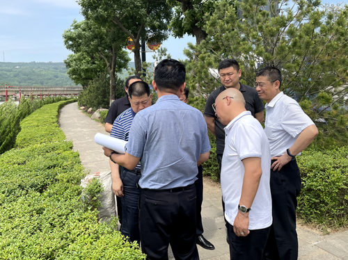 王寧一行赴藍田縣進行項目考察調(diào)研