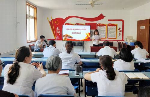 陜煤建設(shè)銅煤公司機(jī)關(guān)第一黨支部開(kāi)展“追尋紅色家書中的初心與情懷”主題黨日活動(dòng)