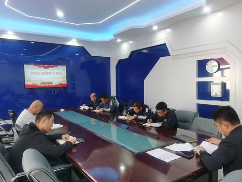 陜煤建設(shè)洗選煤運(yùn)營公司紅柳林洗煤廠項(xiàng)目部:開展“學(xué)黨史 抗疫情 講廉潔”主題黨日