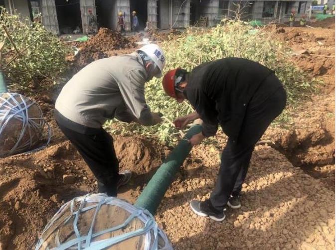 陜煤建設綠宇公司:藍山水岸項目“大干快上” 施工熱潮正當時