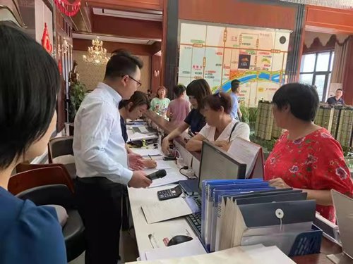 陜煤建設公司龍灣水境項目10#樓認籌火爆全城