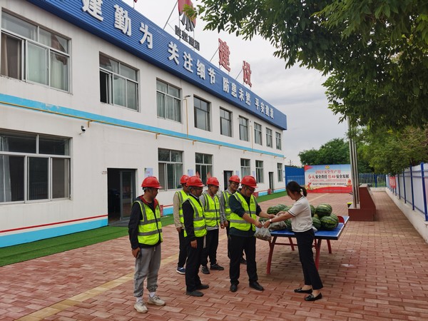 陜煤建設榆林公司 基層慰問暖人心 座談交流鼓干勁