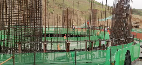 陜煤建設天工公司安裝三部挑燈夜戰保安全促生產