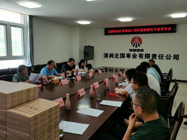 陜煤建設天工公司承建的北國棗業紅棗深加工項目檔案驗收一次性通過專家評審驗收