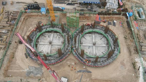 陜煤建設天工公司安裝三部戰高溫、斗酷暑、促生產