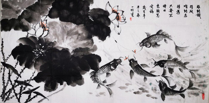 陜煤建設職工廉潔文化作品展示（書畫類）