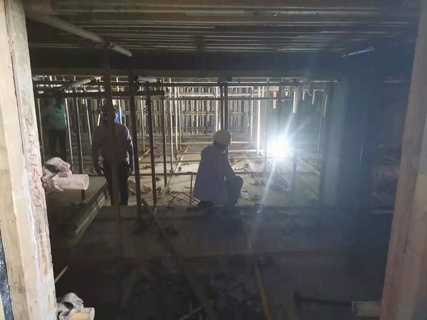 陜煤建設榆林公司全力以赴趕進度