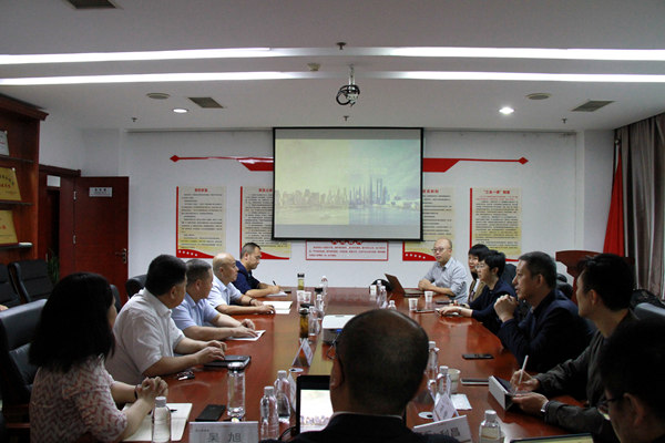 陜煤建設與西安頂禾苑實業有限公司開展項目合作交流