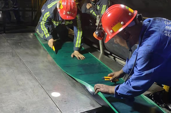 陜煤建設機電安裝公司圓滿完成曹家灘礦生產系統檢修任務