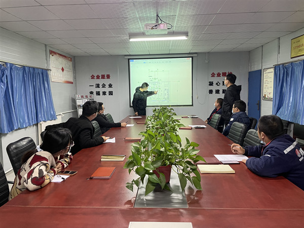 陜煤建設澄合分公司第三項目部：評比競賽見真功，同臺競技共提高