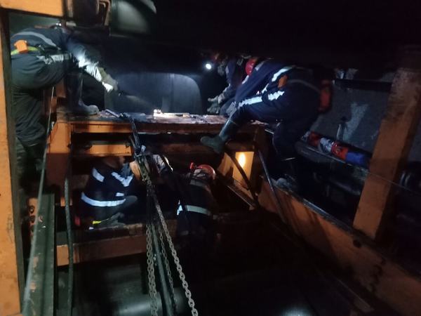 陜煤建設韓城分公司“青年突擊隊”攻堅克難奏響檢修奮進曲