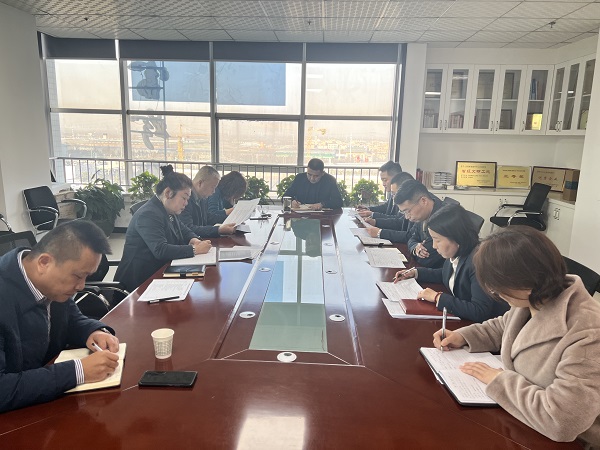 陜煤建設綠宇公司: 傳達陜煤集團黨風廉政紀檢監察工作會會議精神