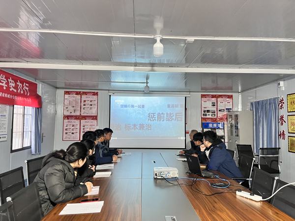 陜煤建設(shè)韓城分公司土建六項目部：監(jiān)督提醒常相伴 清風(fēng)廉韻沁人心