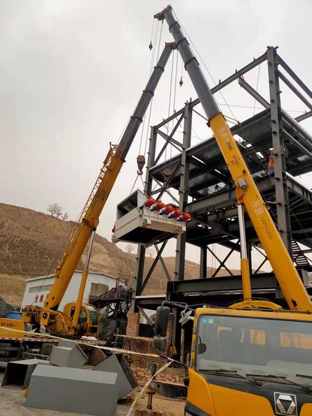 陜煤建設天工公司安裝三部不負春光起好步，虎虎生威開新局