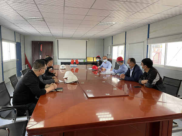西安市住建局專家組一行蒞臨山水逸境項目檢查指導工作