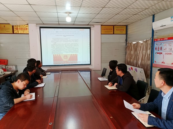 陜煤建設澄合分公司第十二項目部上緊發條全面發力不斷提升黨建引領作用