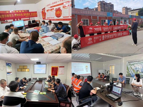 陜煤建設天工公司學習新《安全生產法》巡回宣講走進施工現場