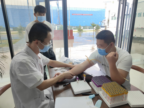 陜煤建設榆林公司組織健康體檢 關愛員工健康