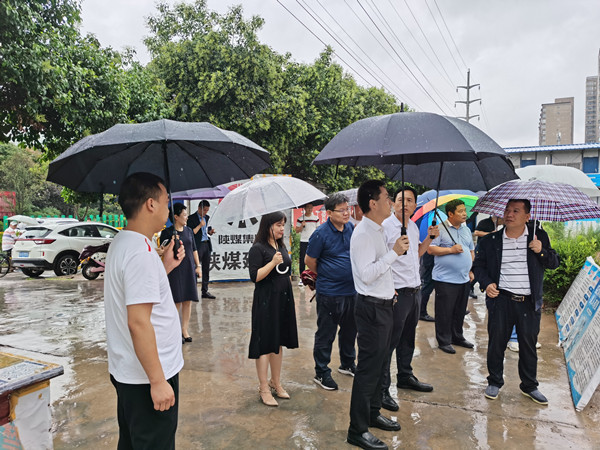 涇陽縣縣長郝瑞耀一行蒞臨涇陽縣西城保障房項目對防汛工作檢查指導(dǎo)