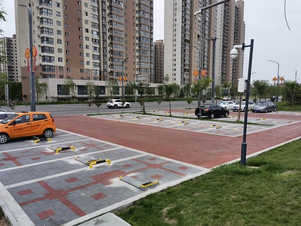 陜煤建設智慧泊車公司第三處停車場正式投運