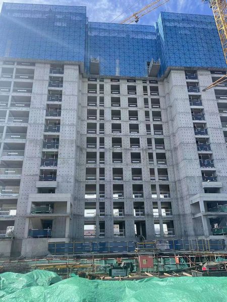 陜煤建設天工公司承建的包頭中潤府項目2#、3#、5#住宅樓工程順利通過基礎驗收