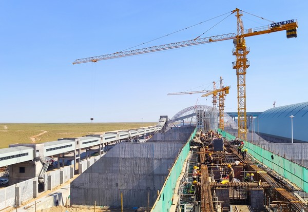 陜煤建設(shè)洗選煤運(yùn)營公司第七項目部：中秋不停工，現(xiàn)場戰(zhàn)正酣