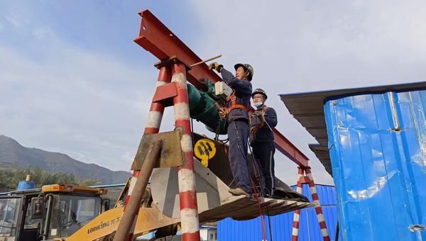 陜煤建設礦建二公司承建王峰煤礦施工建設按下“加速鍵”