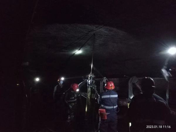 陜煤建設韓城分公司安裝三項目部：我的崗位我堅守 春節大干不打烊