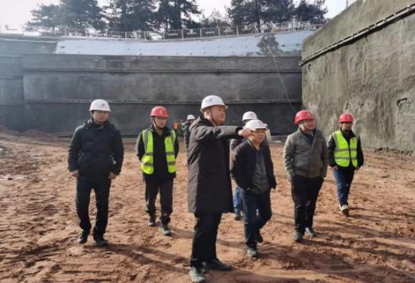 陜煤建設咸陽分公司建新煤化6#宿舍樓（一期）項目基槽驗收完美收官