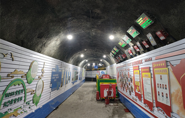 陜煤建設礦建三公司:打造井下巷道“風景線”